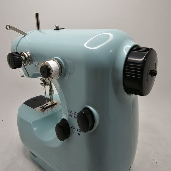 Mini Sewing Machine for Beginner Dual Speed, Space Saver, Portable -Green Aqua - Picture 7 of 13